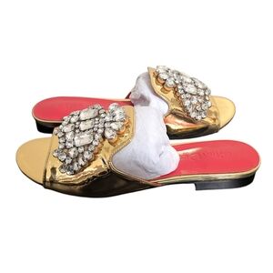 Giao Deen Rhinestone Slides